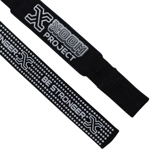 XoomProject Lifting Straps Black with silicone